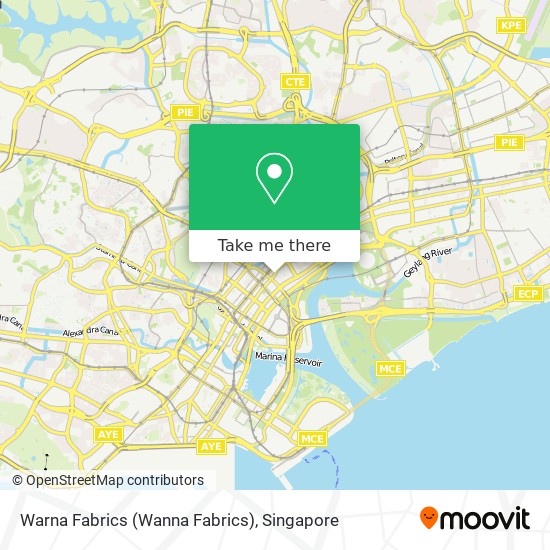 Warna Fabrics (Wanna Fabrics) map