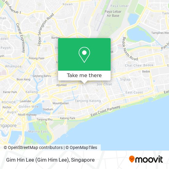 Gim Hin Lee (Gim Him Lee) map