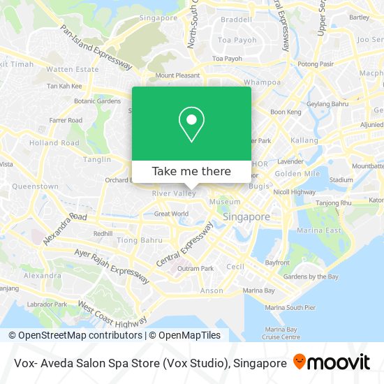 Vox- Aveda Salon Spa Store (Vox Studio) map