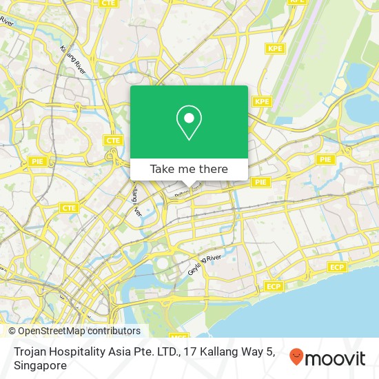 Trojan Hospitality Asia Pte. LTD., 17 Kallang Way 5地图