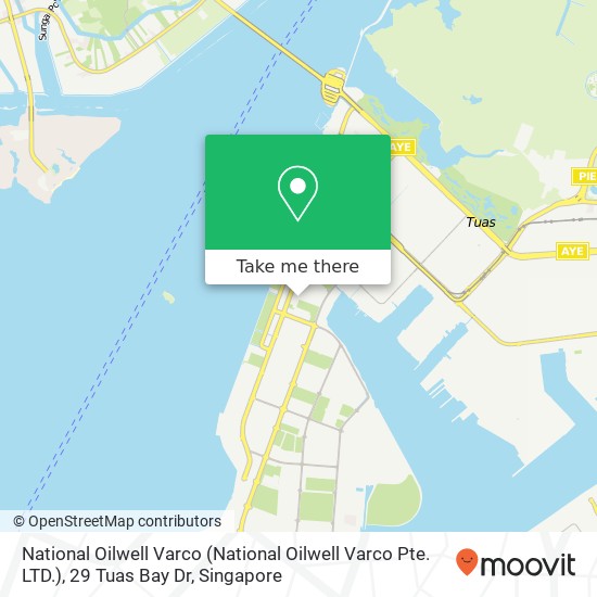 National Oilwell Varco (National Oilwell Varco Pte. LTD.), 29 Tuas Bay Dr地图