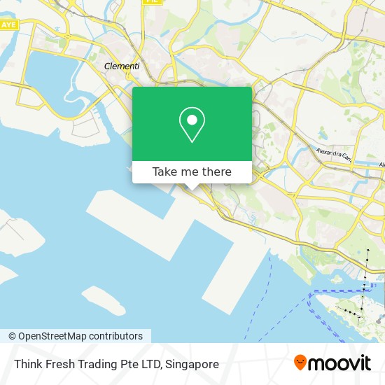 Think Fresh Trading Pte LTD地图