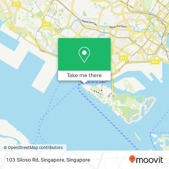 103 Siloso Rd, Singapore map