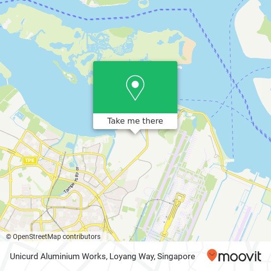 Unicurd Aluminium Works, Loyang Way map