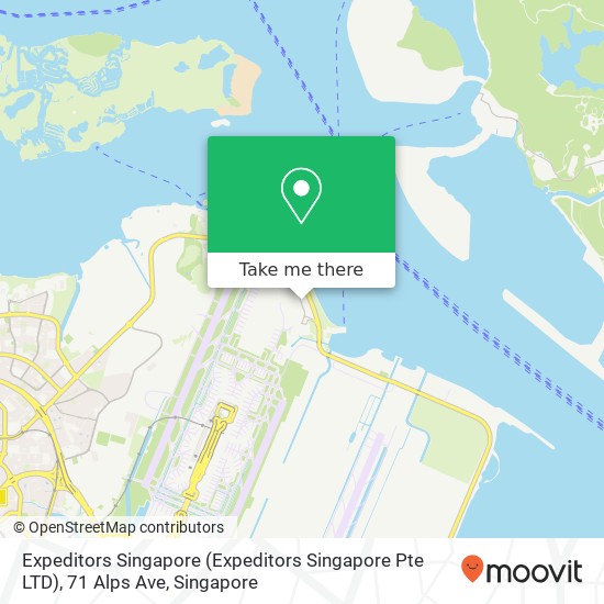 Expeditors Singapore (Expeditors Singapore Pte LTD), 71 Alps Ave地图