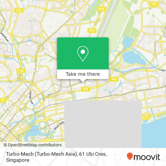 Turbo-Mech (Turbo-Mech Asia), 61 Ubi Cres map