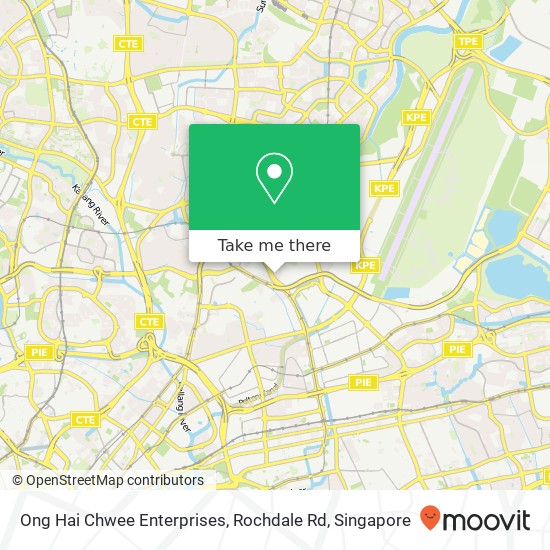 Ong Hai Chwee Enterprises, Rochdale Rd map