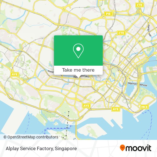 Alplay Service Factory map