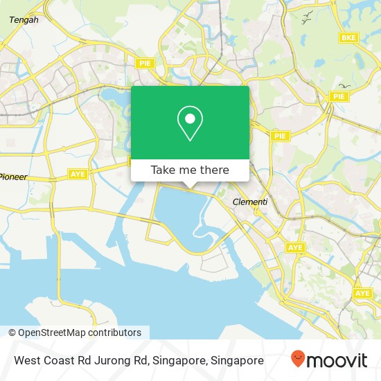 West Coast Rd Jurong Rd, Singapore map