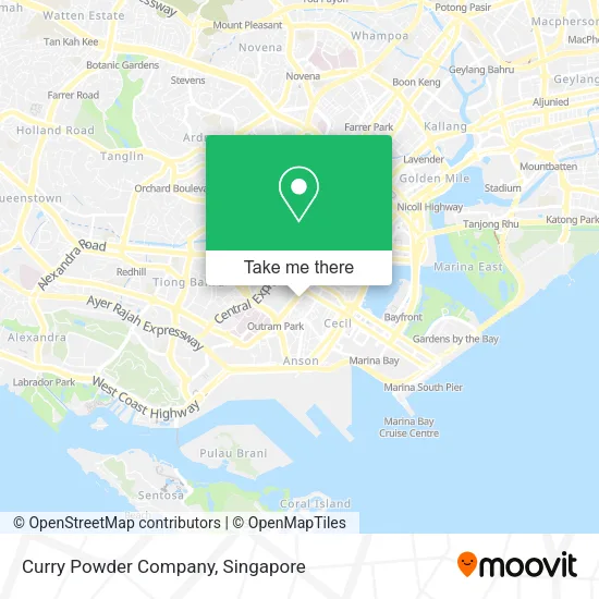 Curry Powder Company map
