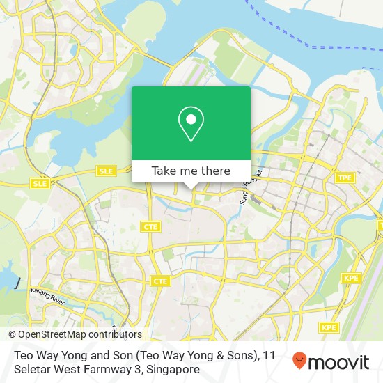 Teo Way Yong and Son (Teo Way Yong & Sons), 11 Seletar West Farmway 3地图