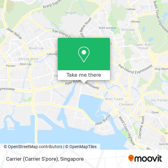 Carrier (Carrier S'pore) map