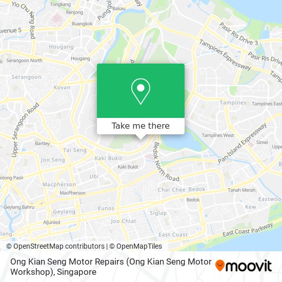 Ong Kian Seng Motor Repairs map