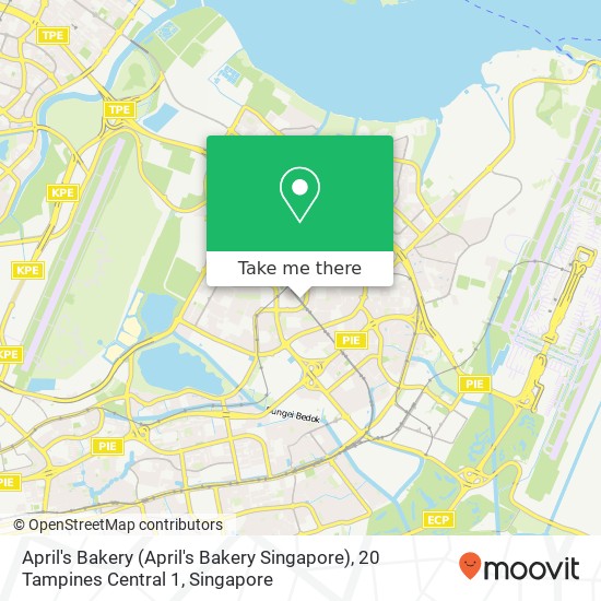 April's Bakery (April's Bakery Singapore), 20 Tampines Central 1 map