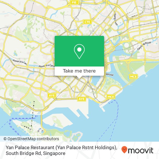 Yan Palace Restaurant (Yan Palace Rstnt Holdings), South Bridge Rd地图