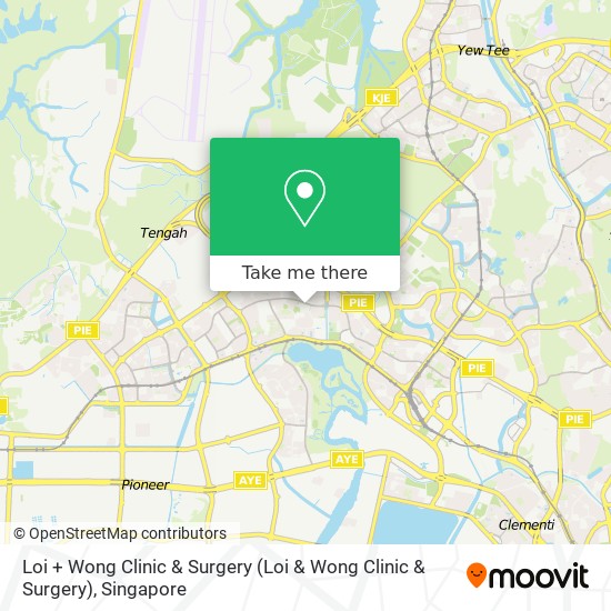 Loi + Wong Clinic & Surgery map