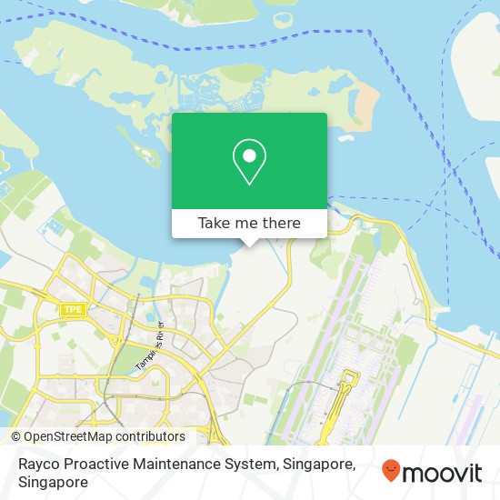 Rayco Proactive Maintenance System, Singapore map