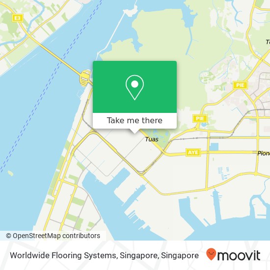 Worldwide Flooring Systems, Singapore地图