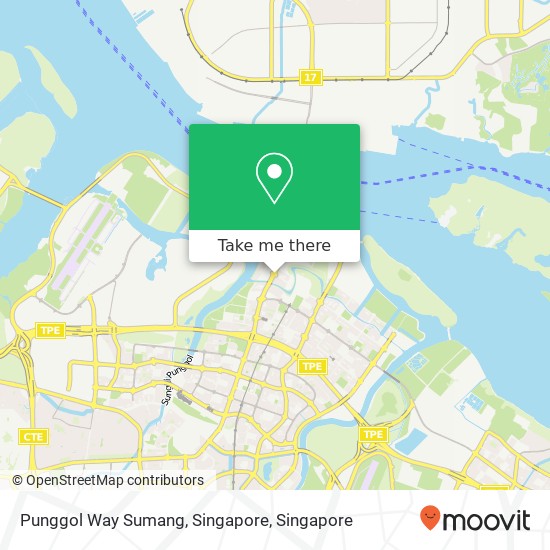 Punggol Way Sumang, Singapore map