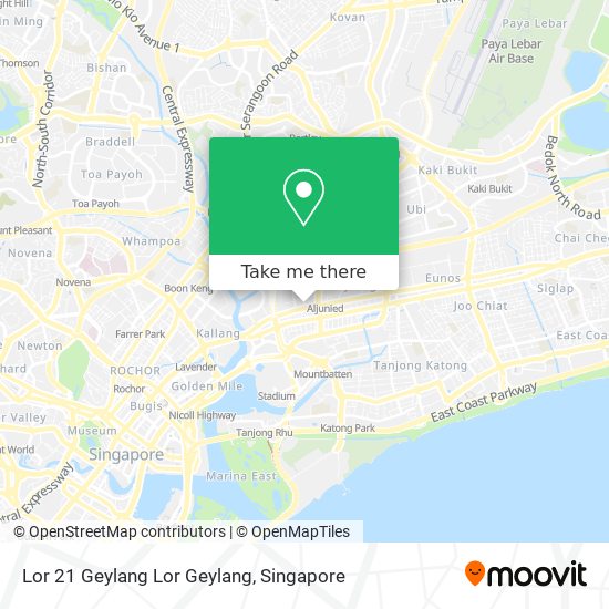 Lor 21 Geylang Lor Geylang map