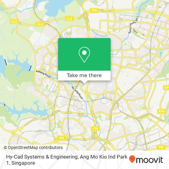 Hy-Cad Systems & Engineering, Ang Mo Kio Ind Park 1 map