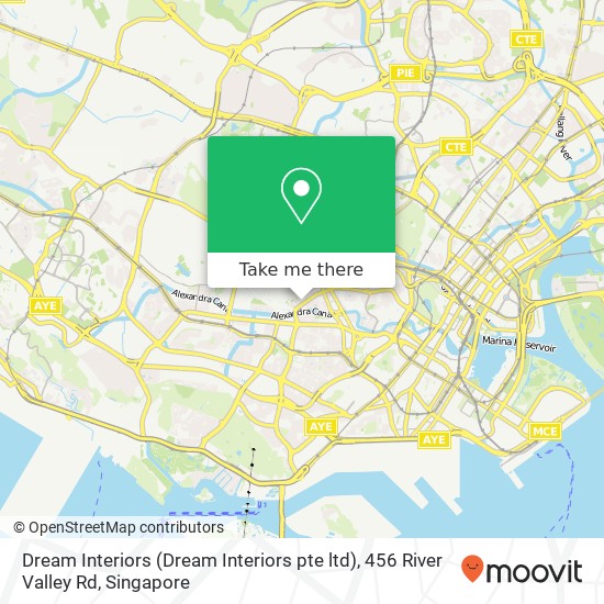 Dream Interiors (Dream Interiors pte ltd), 456 River Valley Rd map