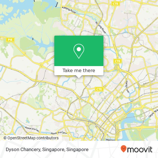 Dyson Chancery, Singapore map