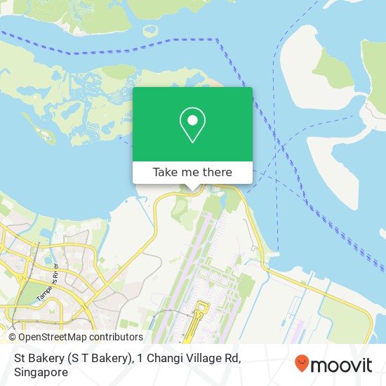 St Bakery (S T Bakery), 1 Changi Village Rd map