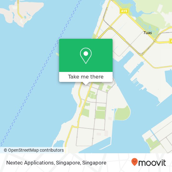 Nextec Applications, Singapore map