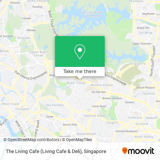 The Living Cafe (Living Cafe & Deli) map