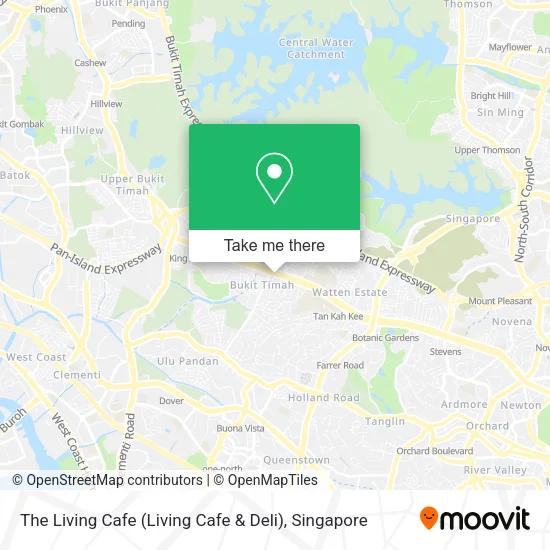 The Living Cafe (Living Cafe & Deli)地图