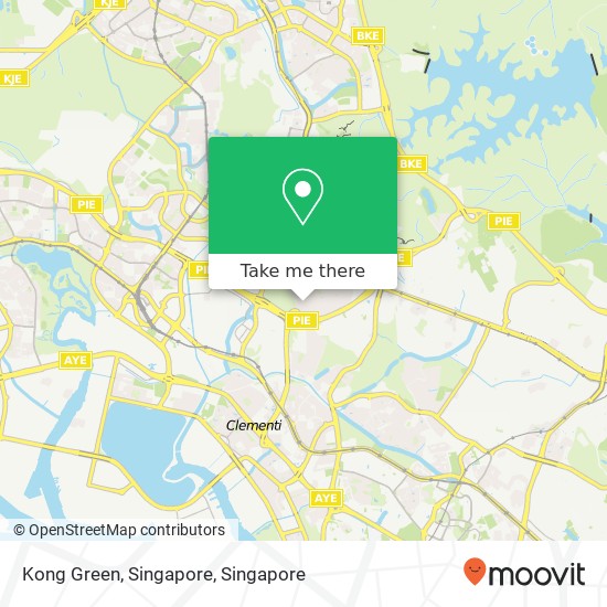 Kong Green, Singapore map