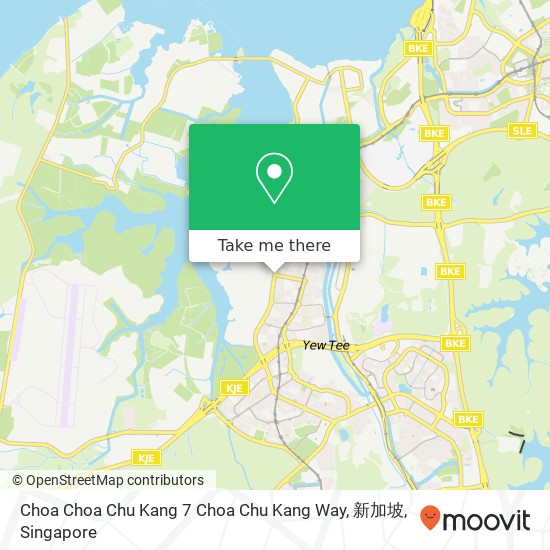 Choa Choa Chu Kang 7 Choa Chu Kang Way, 新加坡 map