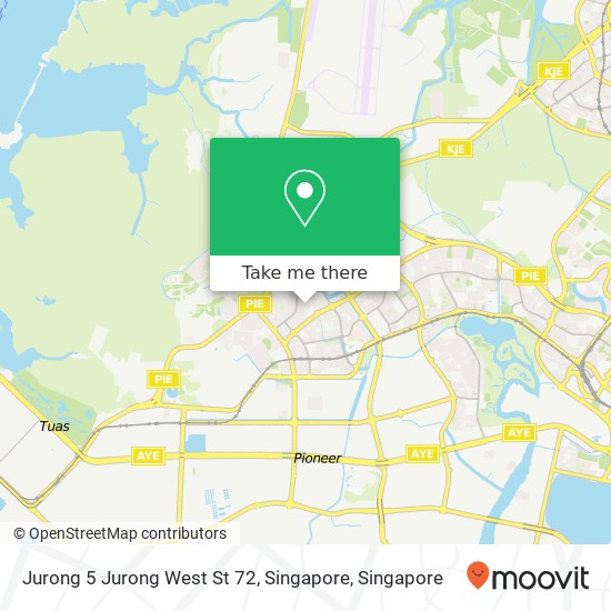 Jurong 5 Jurong West St 72, Singapore地图