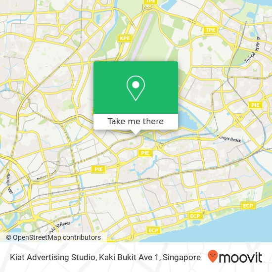 Kiat Advertising Studio, Kaki Bukit Ave 1 map