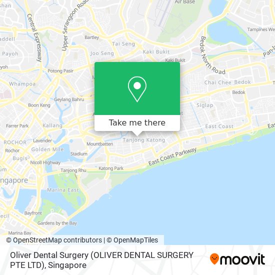 Oliver Dental Surgery (OLIVER DENTAL SURGERY PTE LTD) map