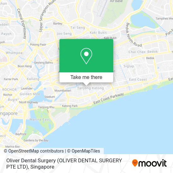 Oliver Dental Surgery (OLIVER DENTAL SURGERY PTE LTD)地图