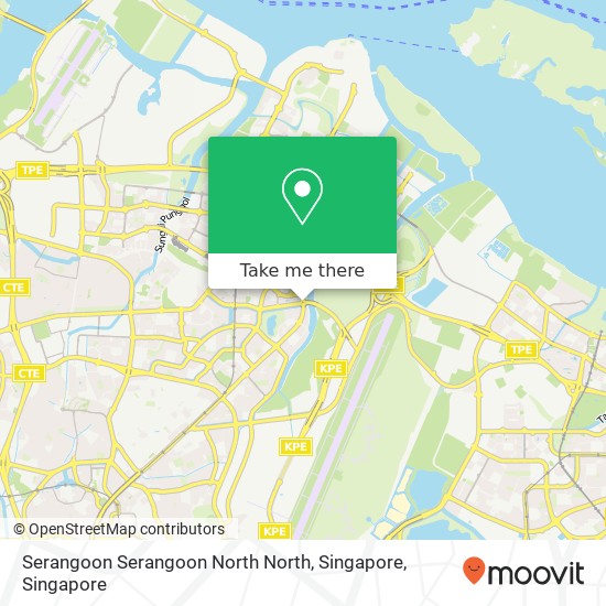 Serangoon Serangoon North North, Singapore map