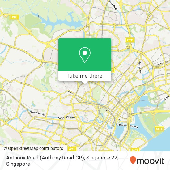 Anthony Road (Anthony Road CP), Singapore 22 map