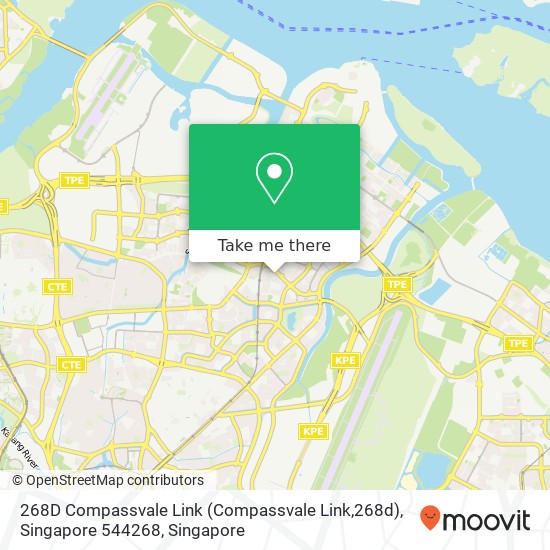 268D Compassvale Link (Compassvale Link,268d), Singapore 544268 map