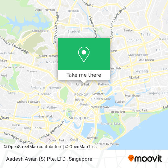Aadesh Asian (S) Pte. LTD. map
