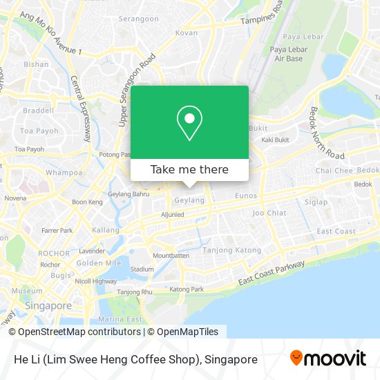 He Li (Lim Swee Heng Coffee Shop) map