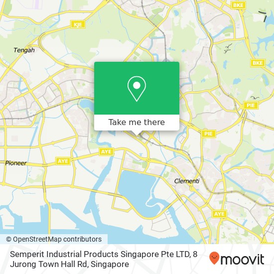 Semperit Industrial Products Singapore Pte LTD, 8 Jurong Town Hall Rd地图