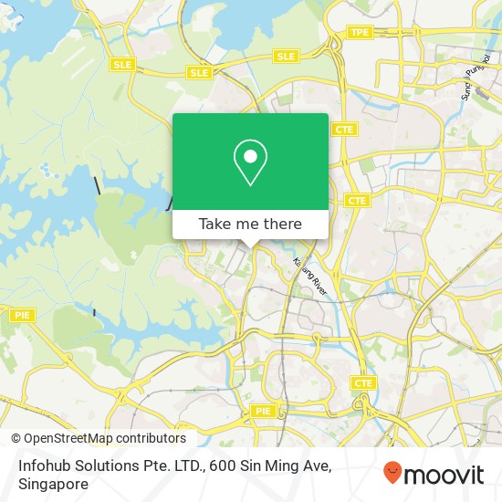 Infohub Solutions Pte. LTD., 600 Sin Ming Ave map