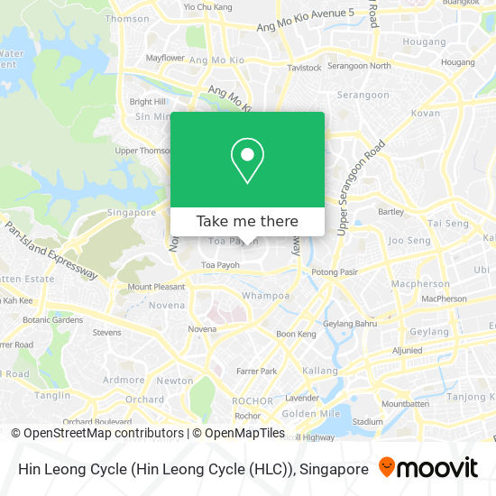 Hin Leong Cycle (Hin Leong Cycle (HLC))地图