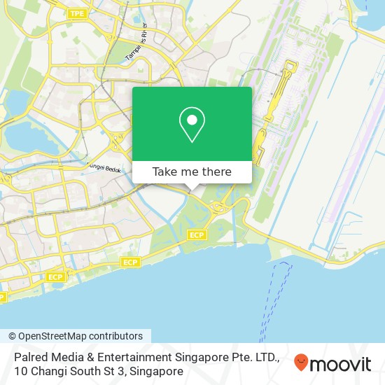 Palred Media & Entertainment Singapore Pte. LTD., 10 Changi South St 3 map