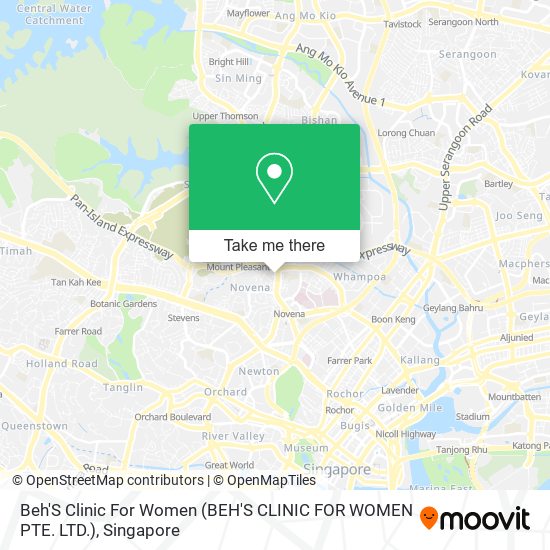 Beh'S Clinic For Women (BEH'S CLINIC FOR WOMEN PTE. LTD.)地图