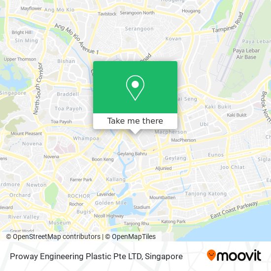 Proway Engineering Plastic Pte LTD map