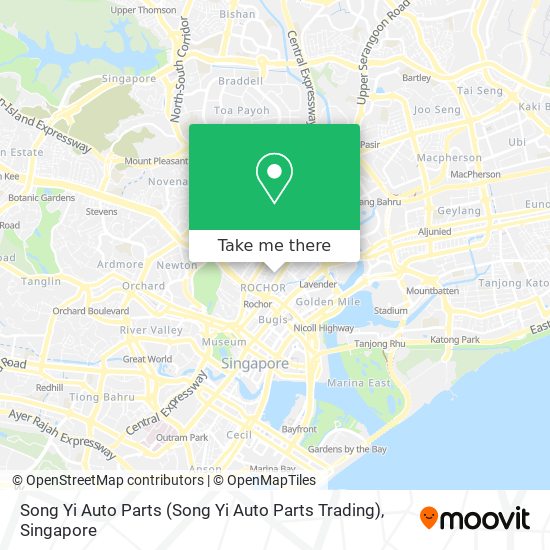 Song Yi Auto Parts map