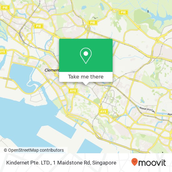 Kindernet Pte. LTD., 1 Maidstone Rd地图